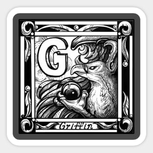 G is For Griffin Sticker